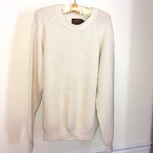 Eddie Bauer Men's Ivory Sweater